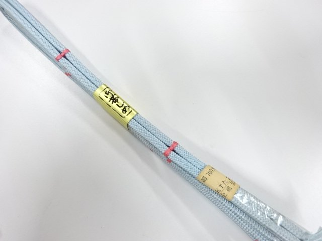 未使用品　正絹　手組帯締め